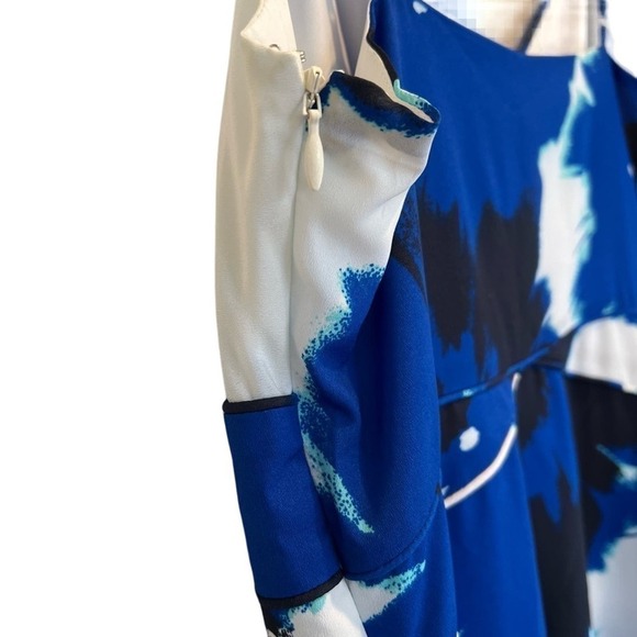 BANANA REPUBLIC | FULL LENGTH FLORAL PANELED MAXI DRESS | 2P - Picture 6 of 11